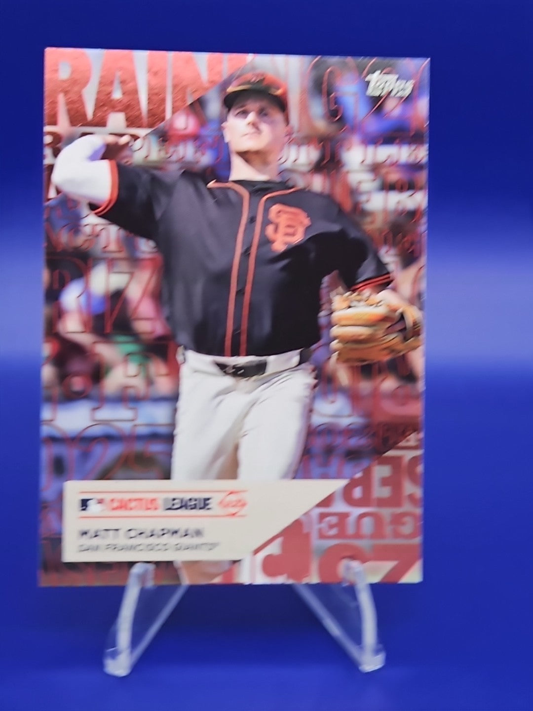 2025 Topps Series 1 - Training Grounds Matt Chapman #TG-25