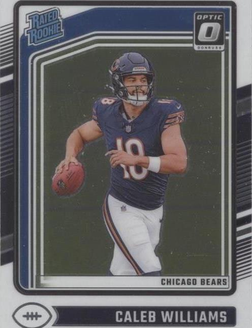 2024 Panini Donruss Optic - Rated Rookie Caleb Williams #201 (RC)