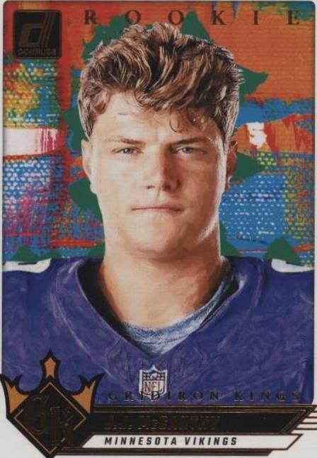 2024 Panini Donruss - Rookie Gridiron Kings J.J. McCarthy #5 (RC)
