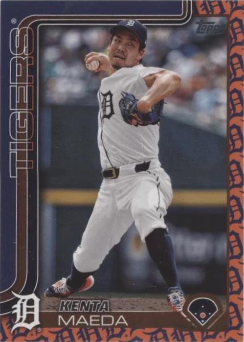 2025 Topps Series 1 - Kenta Maeda #91 Team Color
