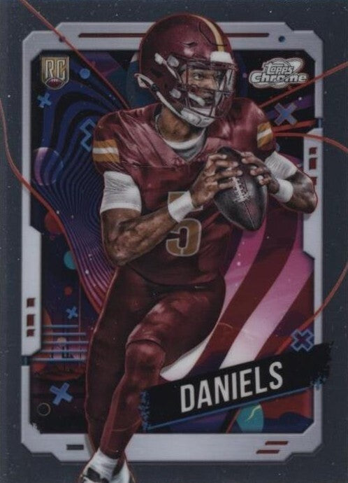 2024 Topps Cosmic Chrome - Rookies Jayden Daniels #196 (RC)