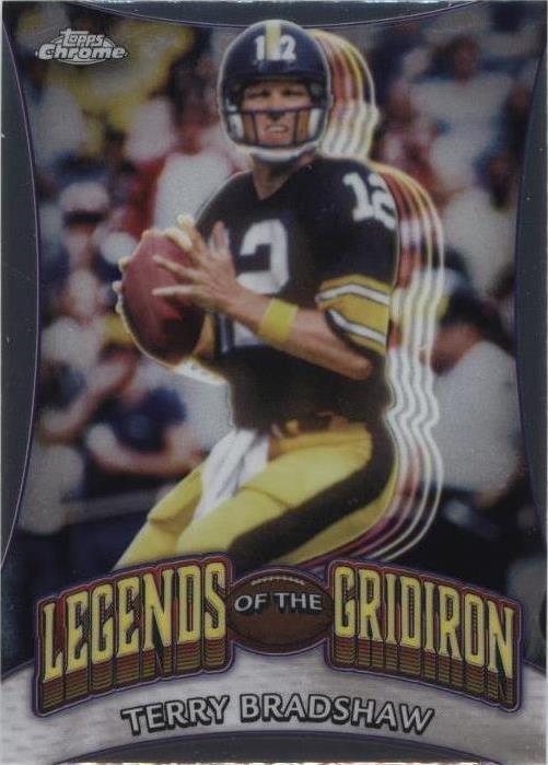 2024 Topps Chrome - Legends of the Gridiron Terry Bradshaw #LOG-19