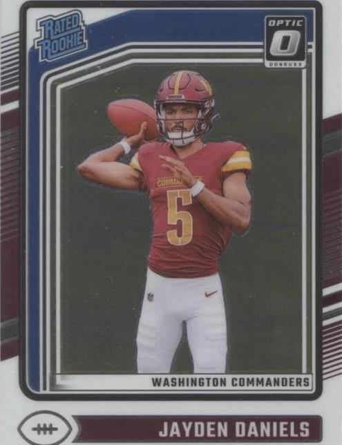 2024 Panini Donruss Optic - Rated Rookie Jayden Daniels #248 (RC)