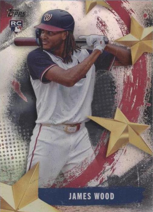 2025 Topps Series 1 - Stars of Mlb James Wood #SMLB-18 (RC)