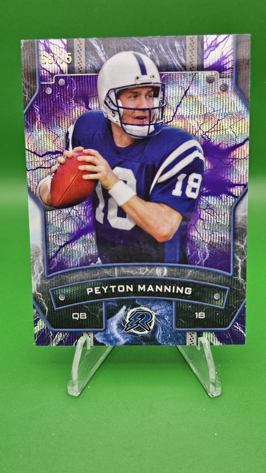 2024 Topps Resurgence - Peyton Manning #44 Purple Surge Refractor /75