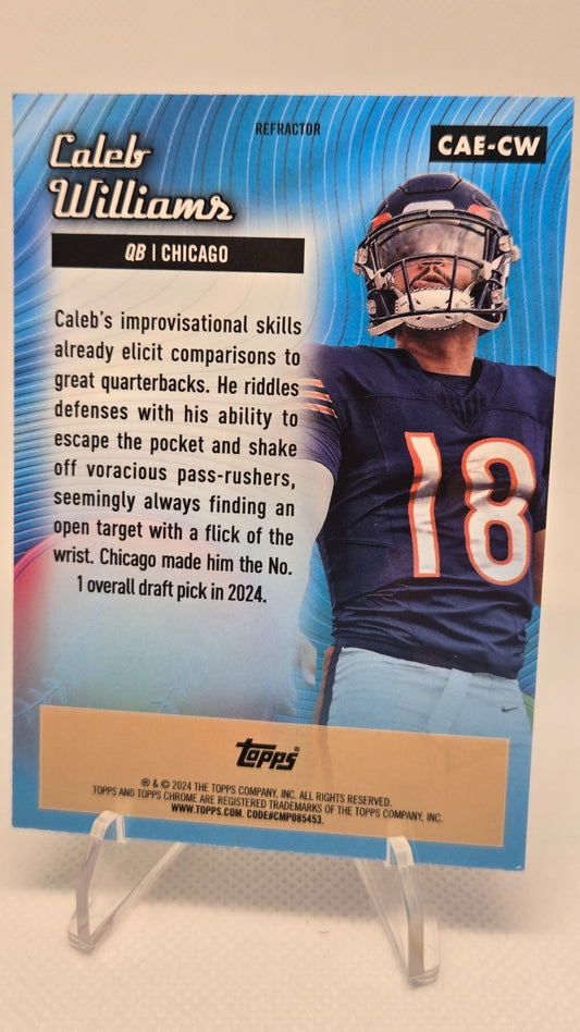 2024 Topps Chrome - All-Etch Caleb Williams Refractor #CAE-CW (RC)