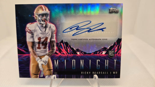 2024 Topps Midnight Ricky Pearsall RC Rookie Horizon Signatures Auto