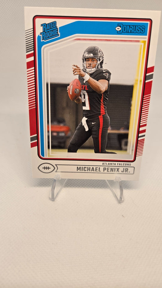 2024 Panini Donruss - Rated Rookie Michael Penix Jr. #308 (RC)