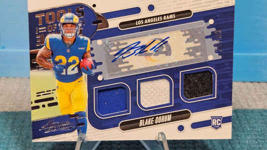2024 Panini Absolute - Tools of the Trade Triple Blake Corum #TOTT-BCM /99