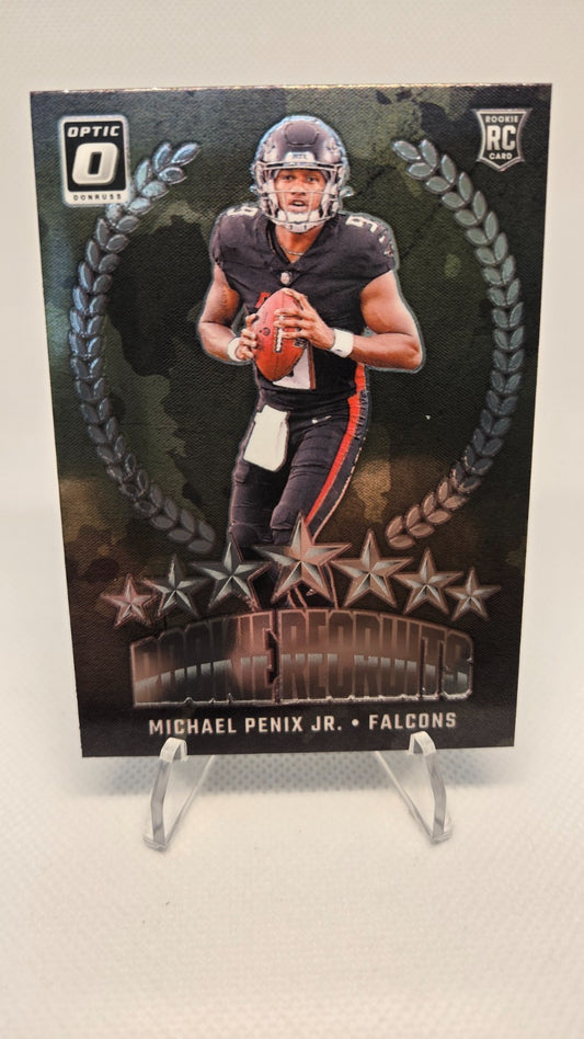 2024 Panini Donruss Optic - Rookie Recruits Michael Penix Jr. #10 (RC)