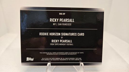 2024 Topps Midnight Ricky Pearsall RC Rookie Horizon Signatures Auto