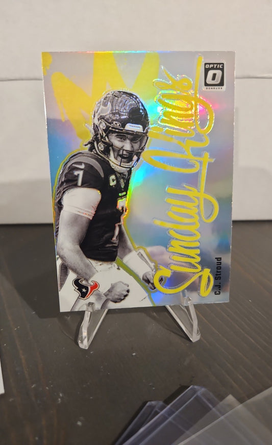 2024 Panini Donruss Optic - C. J. Stroud #12 - Sunday Kings