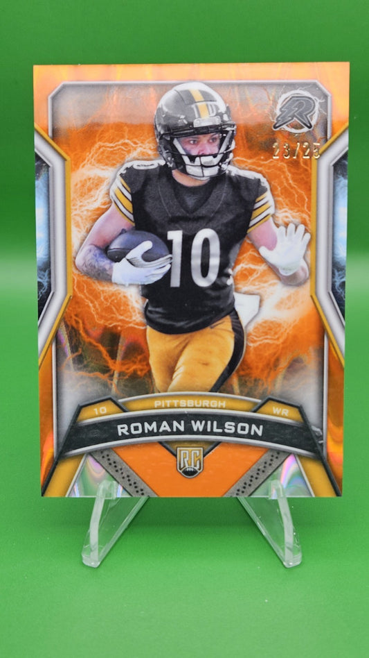 2024 Topps Signature Class - Rookies Roman Wilson #170 Orange /25 (RC)