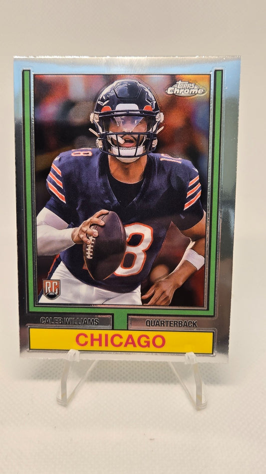 2024 Topps Chrome - 1974 Topps Football Caleb Williams #74TF-1 (RC)