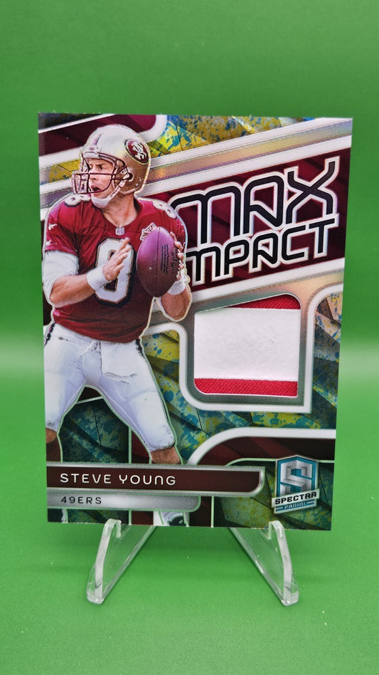 2024 Panini Spectra Steve Young Max Impact Splatter /8 49ers