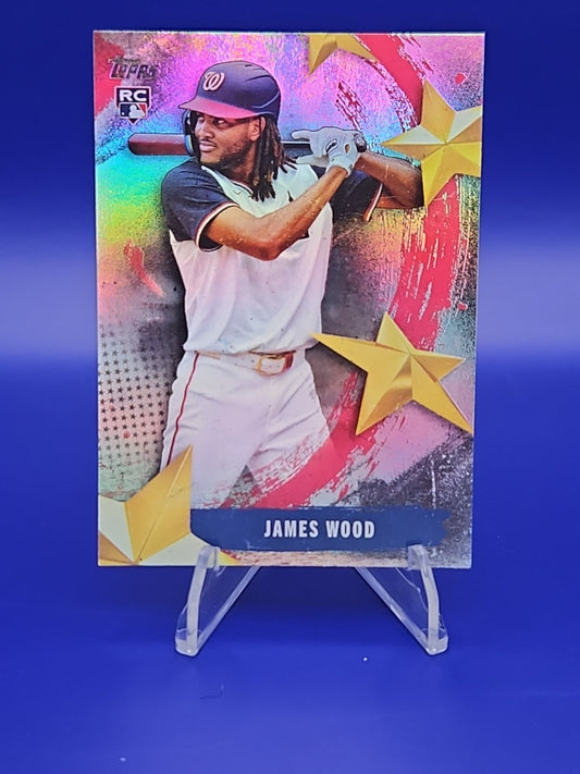 2025 Topps Series 1 - Stars of Mlb James Wood #SMLB-18 (RC)