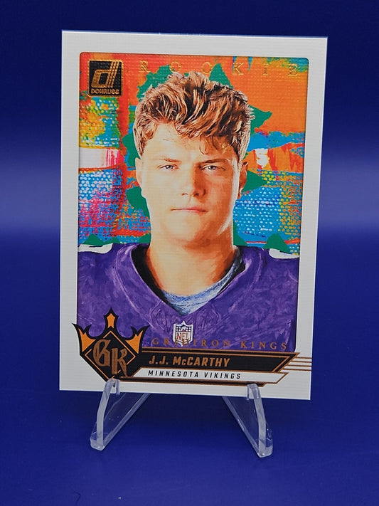 2024 Panini Donruss - Rookie Gridiron Kings J.J. McCarthy #5 (RC)