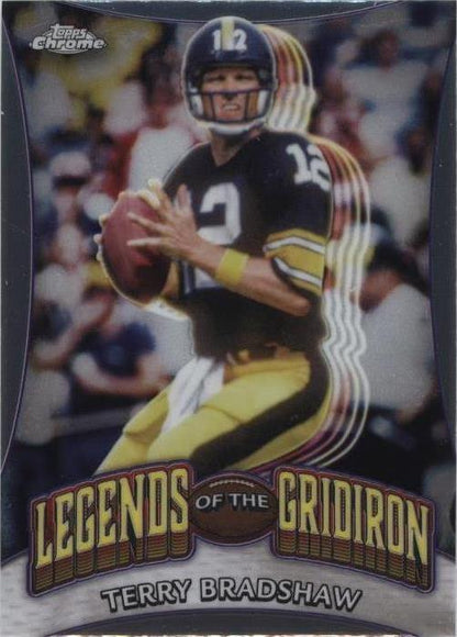 2024 Topps Chrome - Legends of the Gridiron Terry Bradshaw #LOG-19