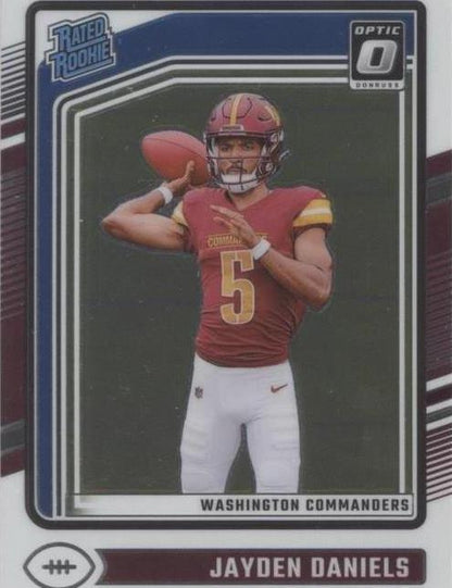 2024 Panini Donruss Optic - Rated Rookie Jayden Daniels #248 (RC)